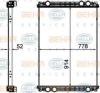 HELLA 8MK 376 761-551 Radiator, engine cooling